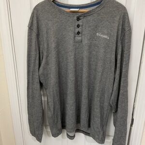Columbia Men's Charcoal Crewneck Sweater